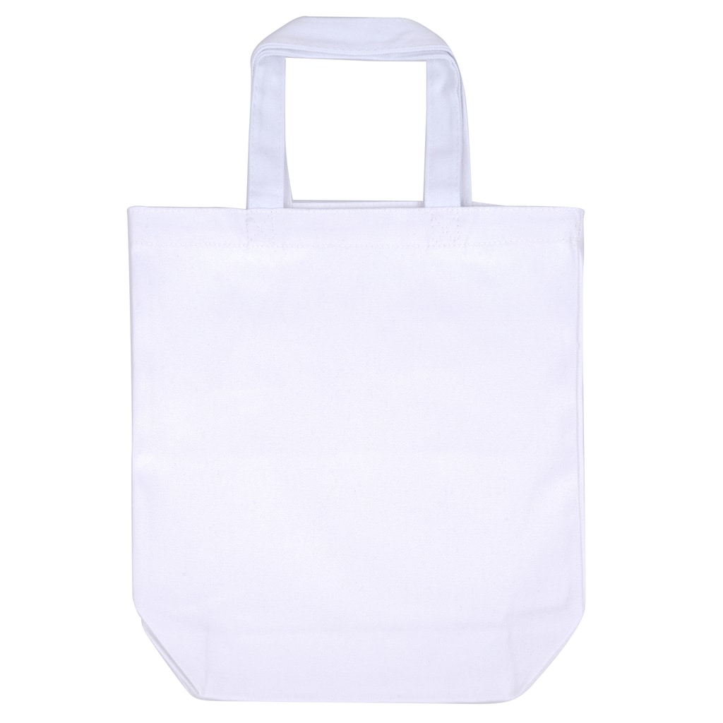 White Canvas Tote Bag By Imagin8 White Canvas Tote Bag By Imagin8